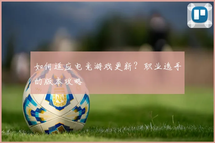 如何适应电竞游戏更新？职业选手的版本攻略